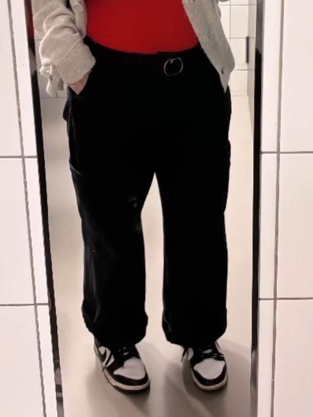 AE wide leg jeans